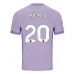 Maillot de foot Brighton James Milner #20 Extérieur vêtements 2025-26 Manches Courtes